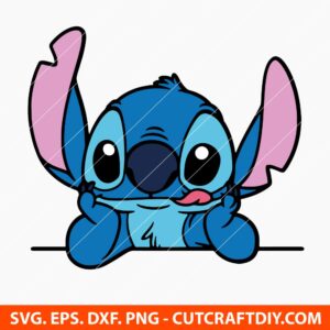 Peeking Stitch SVG