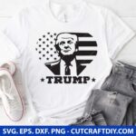 Donald Trump SVG PNG DXF EPS Cutting Files for Cricut and Silhouette Digital Download