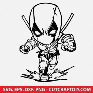 Deadpool Character SVG