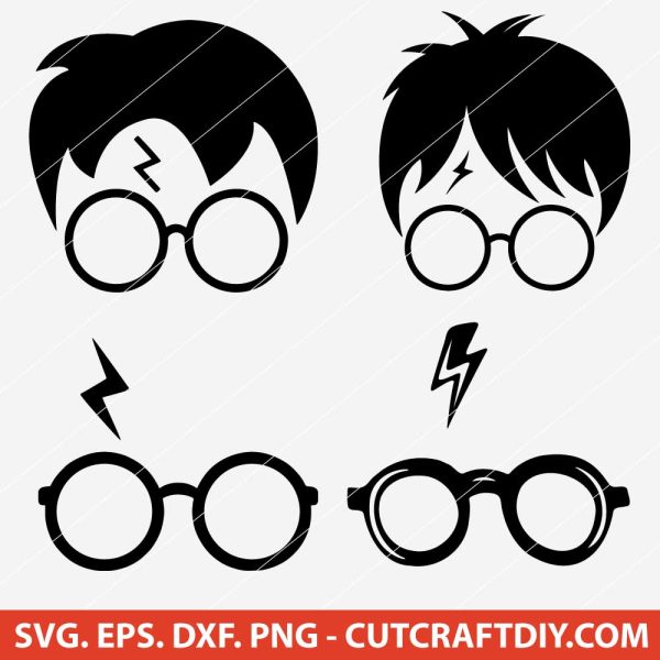 Harry Potter Glasses SVG