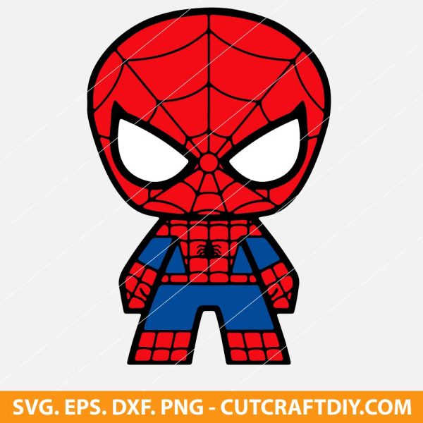 Baby Spiderman SVG