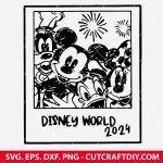 Mickey and Friends SVG, Mickey Mouse SVG, Minnie Mouse SVG, Goofy SVG, Donald Duck SVG, PNG, DXF, EPS, Cut Files for Cricut