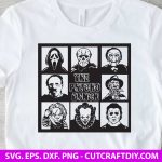 Horror Movie Killers SVG, Slasher character SVG, Horror villains SVG, Halloween SVG, Iconic killer SVG, Scary movie SVG, PNG, DXF, EPS