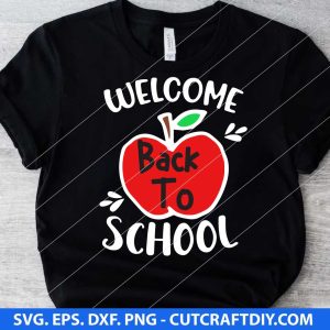 Welcome Back to School SVG Design