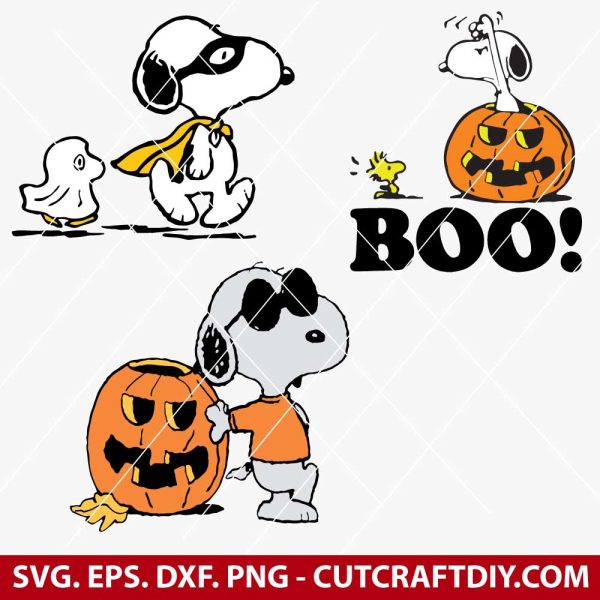 Snoopy Halloween SVG Bundle