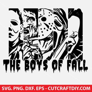 The Boys Of Fall Horror SVG