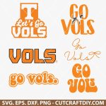 Go Vols SVG Bundle, Tennessee Volunteers SVG, Vols SVG, Cricut Tennessee design, UT SVG, game day SVG, Tennessee pride, Vols t-shirt design
