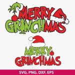 Merry Grinchmas SVG, Holiday Grinch SVG Bundle, Grinch Christmas SVG, Cricut Grinch design, Dr. Seuss SVG, Grinchy Christmas décor