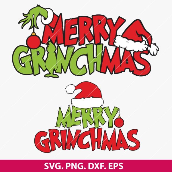 Merry Grinchmas SVG