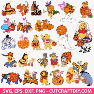 Winnie the Pooh Halloween SVG