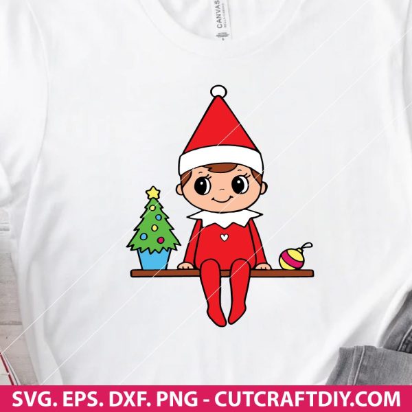 Elf on the Shelf SVG Cut File