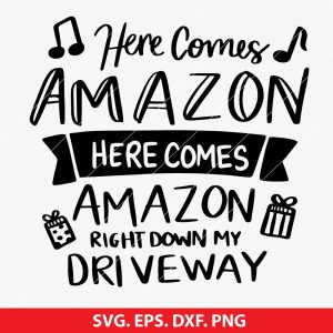 Here Comes Amazon SVG