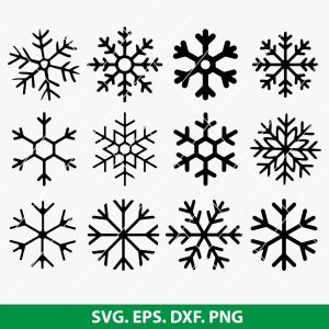 Snowflake Bundle SVG