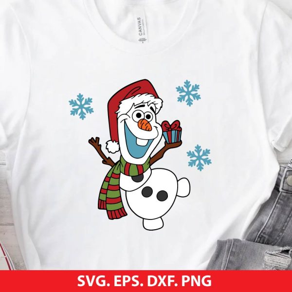 Olaf Christmas SVG