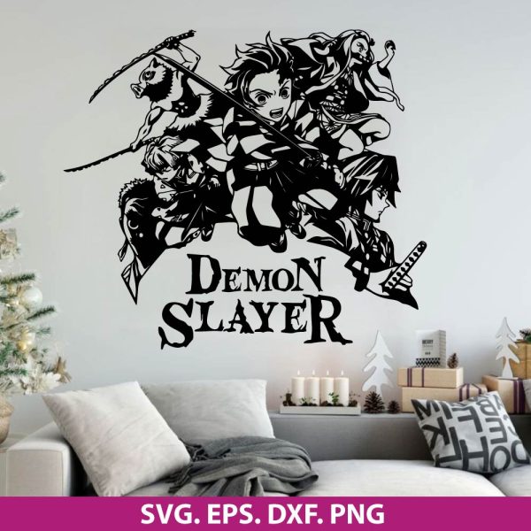 Demon Slayer SVG Design