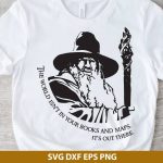 Gandalf SVG, Lord of the Rings SVG, magical clipart, Cricut wizard design, Silhouette wizard cut file, mystical SVG, png, dxf, eps, vector files