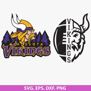 Minnesota Vikings SVG bundle