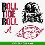 Alabama football svg, Alabama crimson tide svg, Tide Elephant svg, Roll Tide Roll svg, college football SVG, NCAA team SVG cut file for Cricut