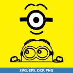 Minion SVG, Minions SVG Bundle, Despicable Me SVG, Minions Cricut File, DIY Minion Crafts Clipart, PNG, DXF, EPS, Instant Download