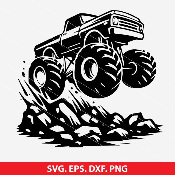 Monster Truck SVG Design