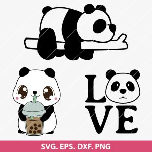 Panda SVG Cut File