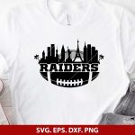 Raiders SVG, Las Vegas Raiders Logo SVG, NFL SVG, football svg, sports crafts, vinyl decals, cur file for Cricut and Silhouette, Instant Download