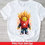 Roblox Gang O' Fries PNG, Roblox character PNG, Gang O' Fries transparent PNG, Roblox fan art, Roblox-themed designs, Roblox PNG file, digital download Roblox