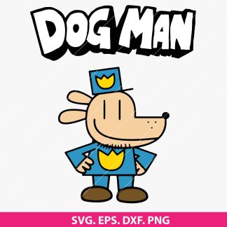 Dog Man SVG