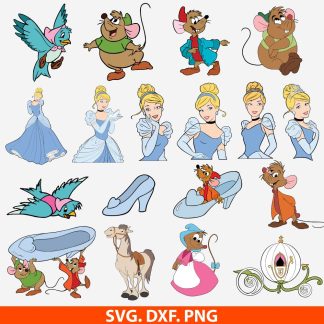 Cinderella SVG Bundle