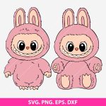 Labubu SVG Bundle, Cute Monster, Vinyl Cutting, Cricut SVG, Silhouette SVG, DIY Stickers, Kawaii Design, Digital Download